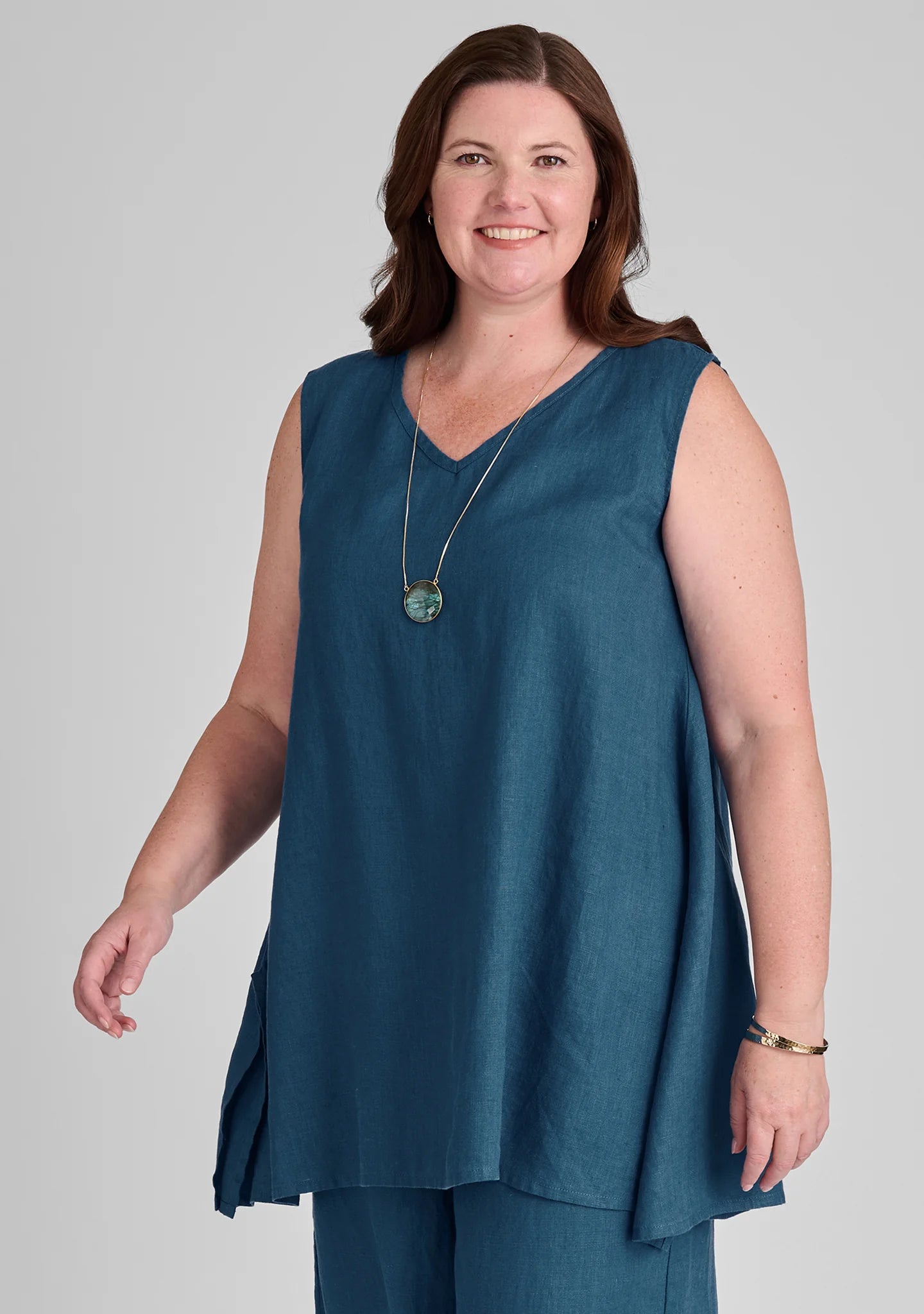 Artistic Tunic - Linen Tank
