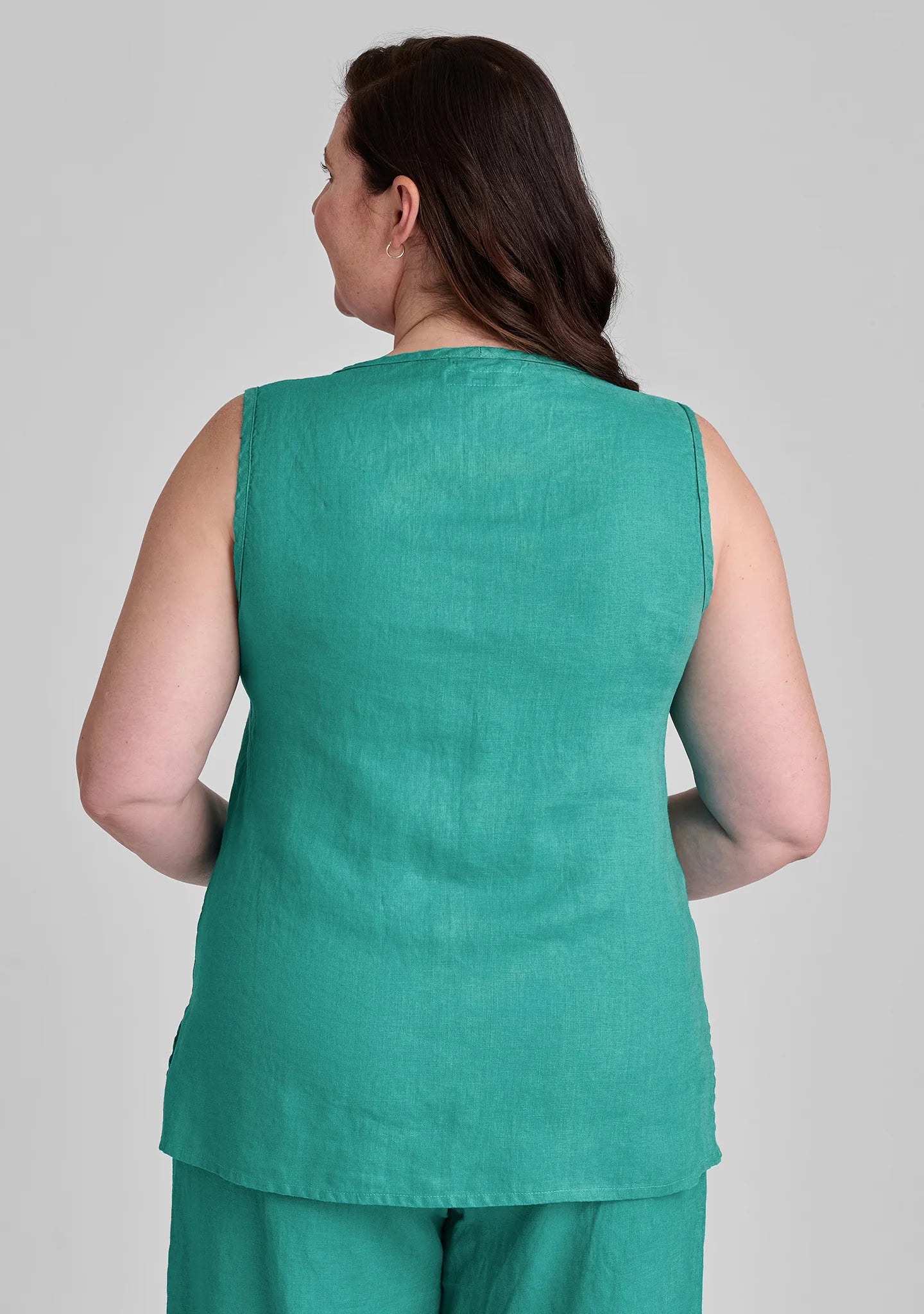 Sunny Tank - Linen Tank Top - FINAL SALE